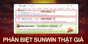 Phân biệt website Sunwin giả mạo chỉ trong vài giây