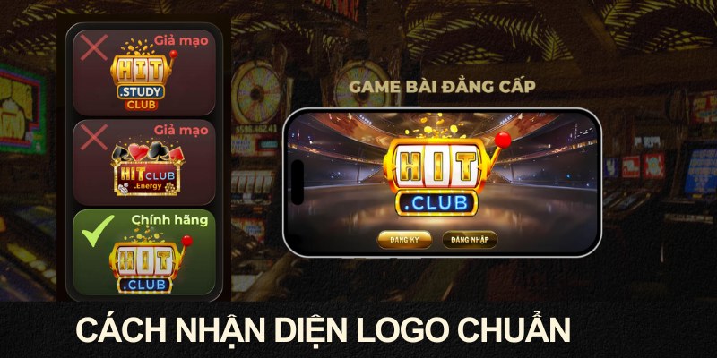HITCLUB Phân Biệt Thật Giả Hiệu Quả - Nhận Biết Trang Chính Chủ Dễ Dàng 4 Mẹo nhận diện logo HITCLUB chính hiệu